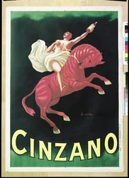 Cartaz publicitário de Cinzano, 1925